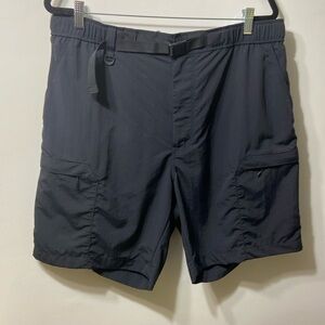 Uniqlo,Men’s,Black,Nylon Utility Geared,Waterproof Short Pants. Size-XL